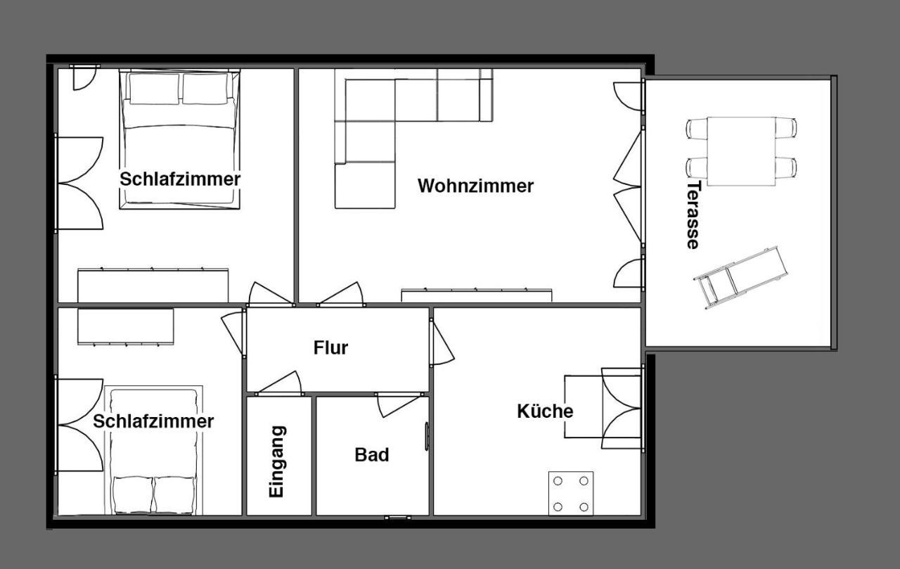 Ferienwohnung Gooss Cuxhaven Exteriör bild